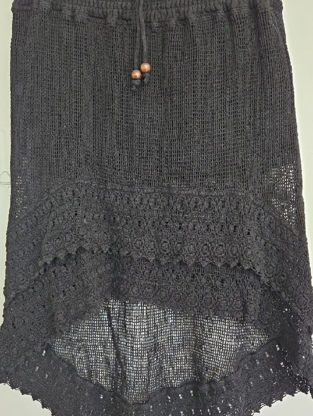 SEASPICE Jasmine' Crochet High Low Skirt Size M - Picture 6 of 12